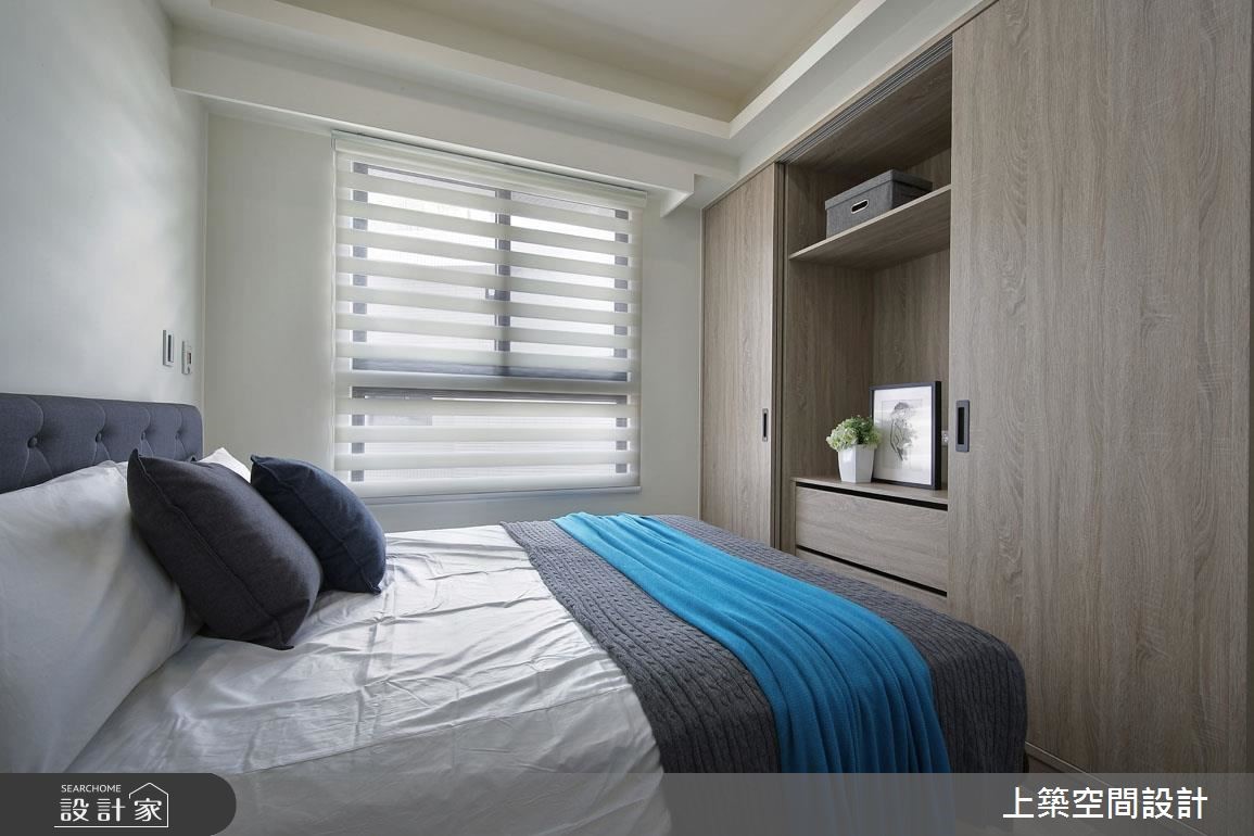 21坪新成屋(5年以下)＿現代風臥室客房案例圖片＿上築空間設計＿上築_04之12