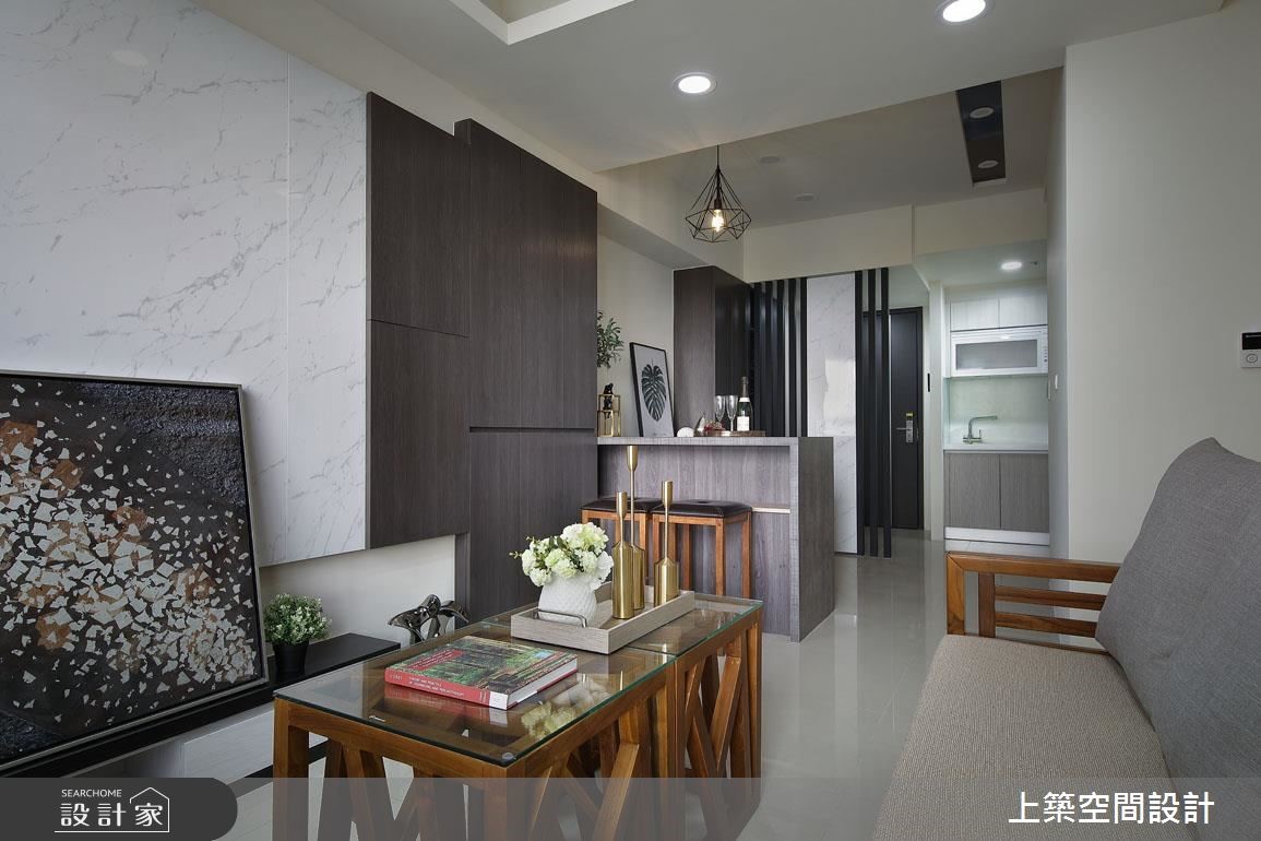 21坪新成屋(5年以下)＿現代風客廳案例圖片＿上築空間設計＿上築_04之9