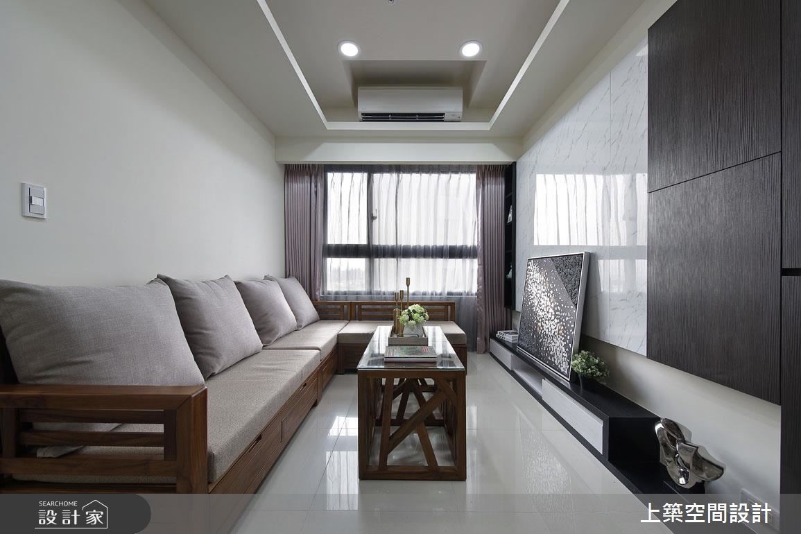 21坪新成屋(5年以下)＿現代風客廳案例圖片＿上築空間設計＿上築_04之7