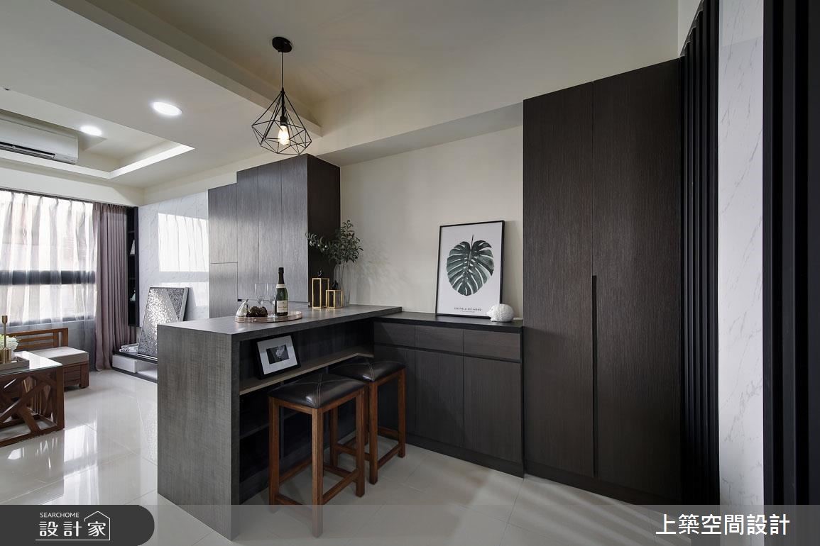 21坪新成屋(5年以下)＿現代風吧檯案例圖片＿上築空間設計＿上築_04之3