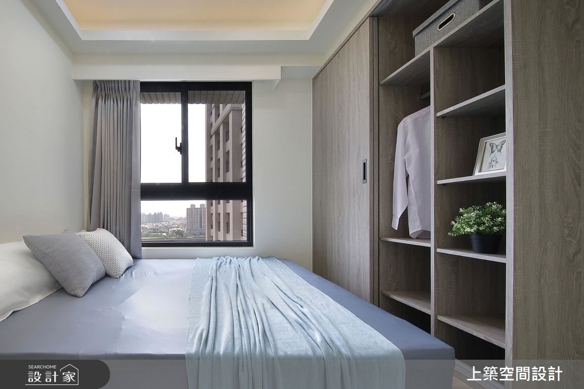 21坪新成屋(5年以下)＿現代風臥室客房案例圖片＿上築空間設計＿上築_04之11