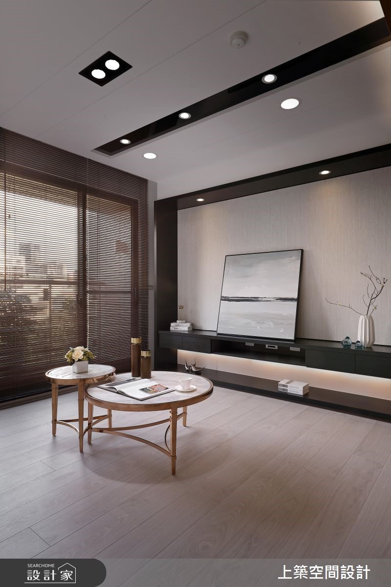 26坪新成屋(5年以下)＿現代風客廳案例圖片＿上築空間設計＿上築_05之6