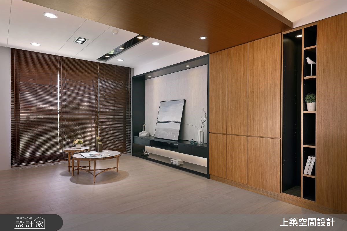 26坪新成屋(5年以下)＿現代風客廳案例圖片＿上築空間設計＿上築_05之3