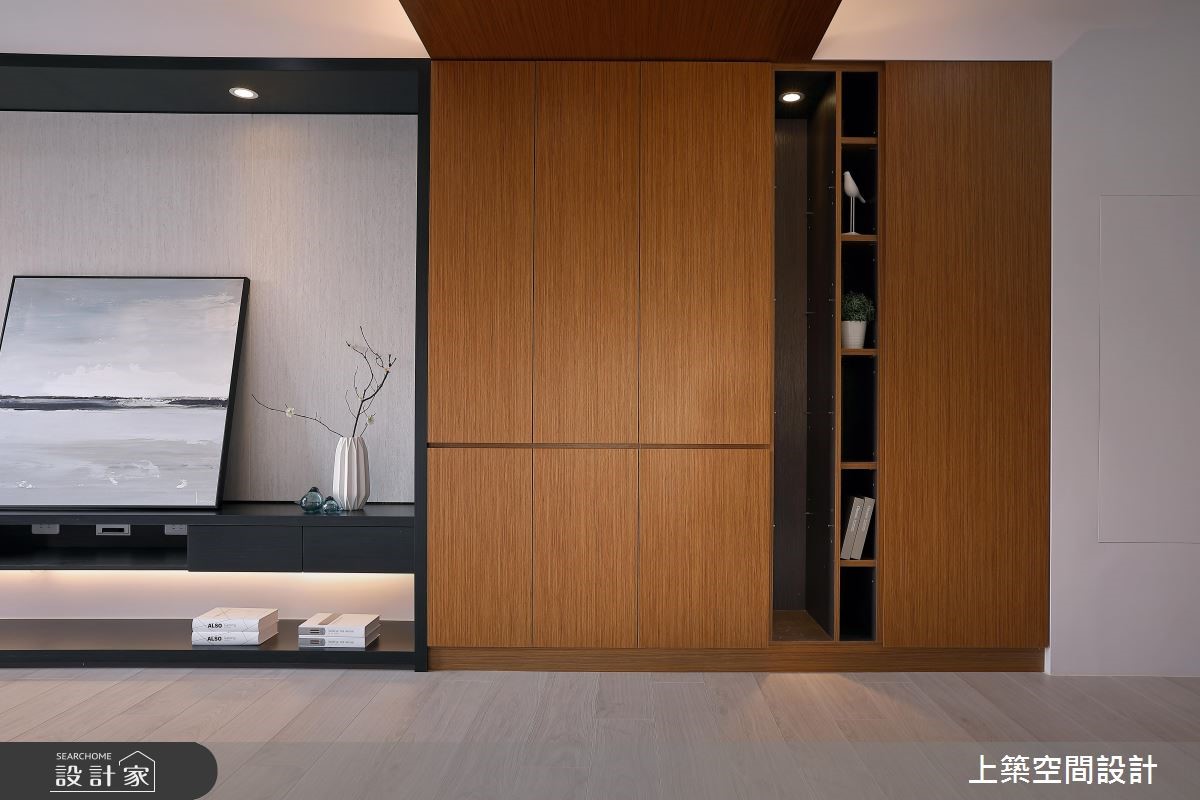 26坪新成屋(5年以下)＿現代風客廳案例圖片＿上築空間設計＿上築_05之4