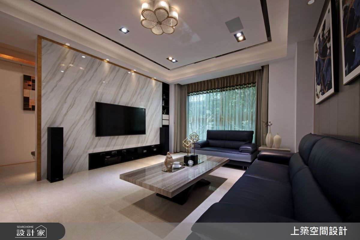 40坪中古屋(5~15年)＿混搭風客廳案例圖片＿上築空間設計＿上築_06之4