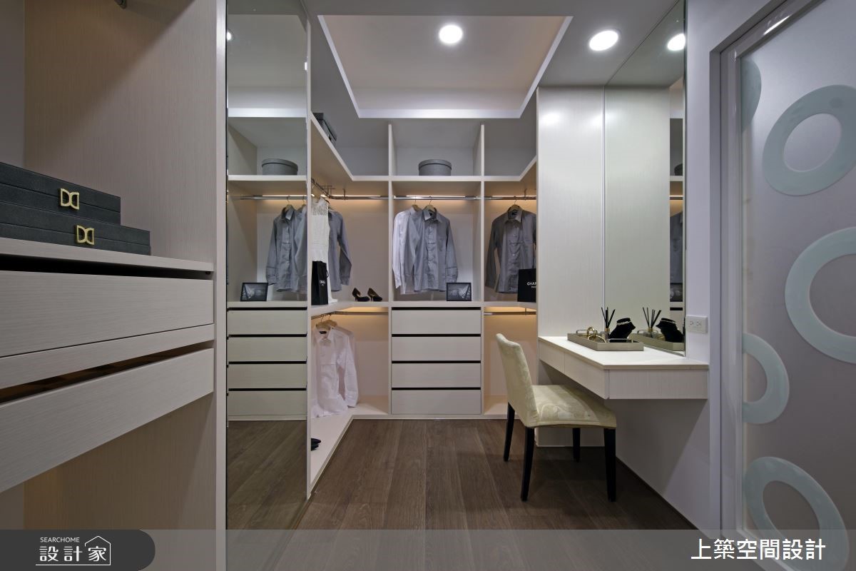 40坪中古屋(5~15年)＿混搭風更衣間案例圖片＿上築空間設計＿上築_06之18