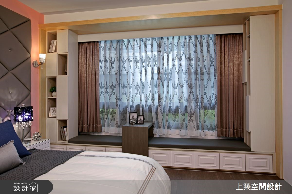 40坪中古屋(5~15年)＿混搭風臥室臥榻案例圖片＿上築空間設計＿上築_06之14