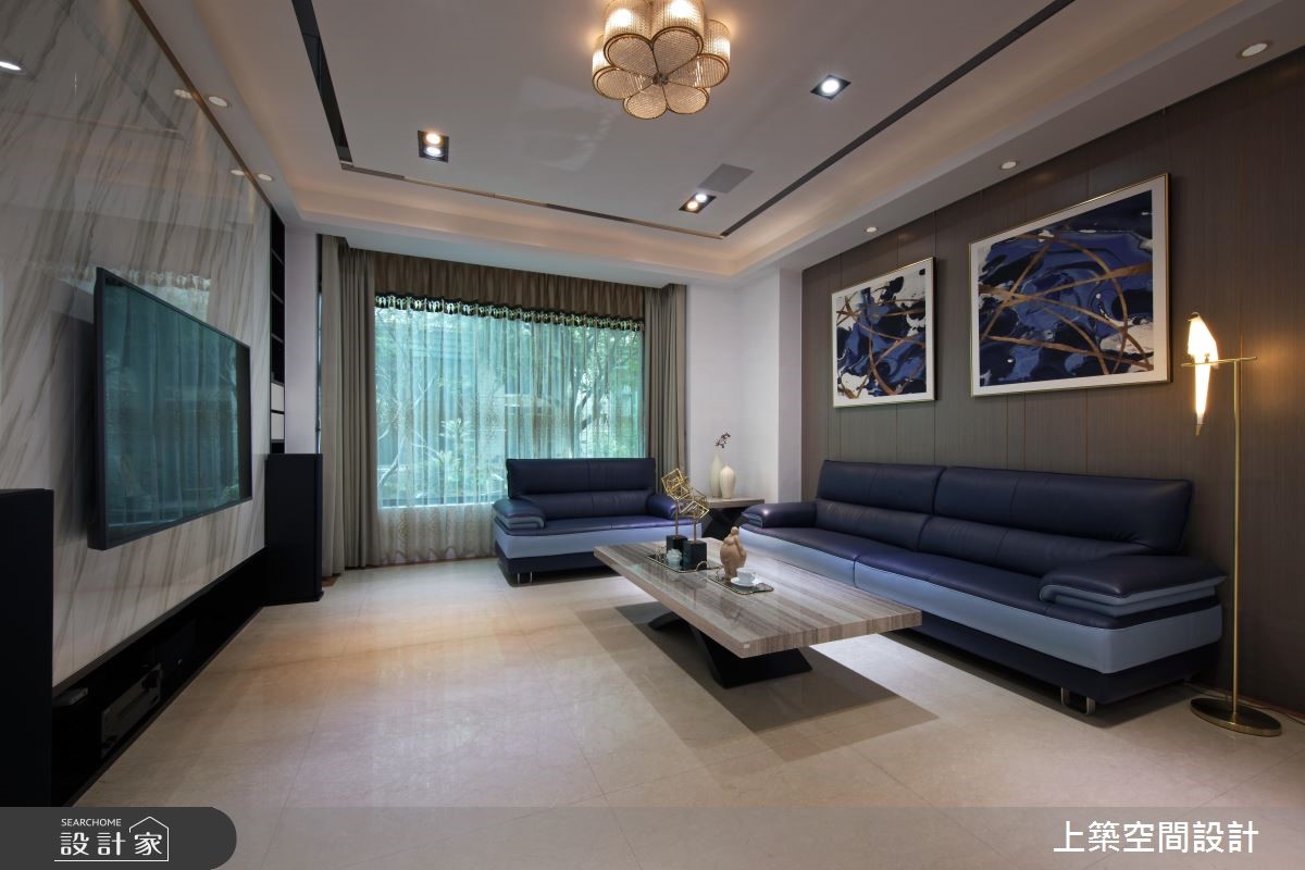 40坪中古屋(5~15年)＿混搭風客廳案例圖片＿上築空間設計＿上築_06之3