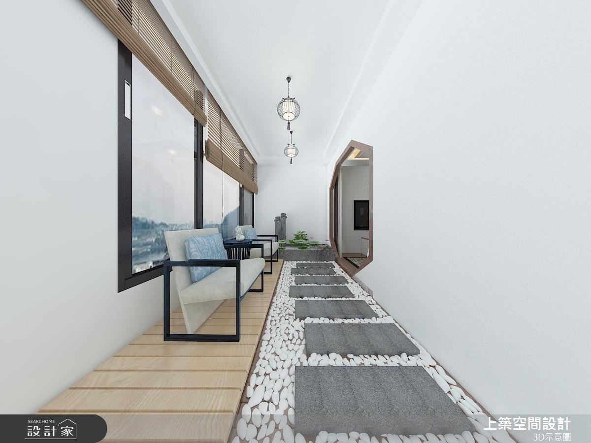 60坪新成屋(5年以下)＿混搭風庭院案例圖片＿上築空間設計＿上築_09之9