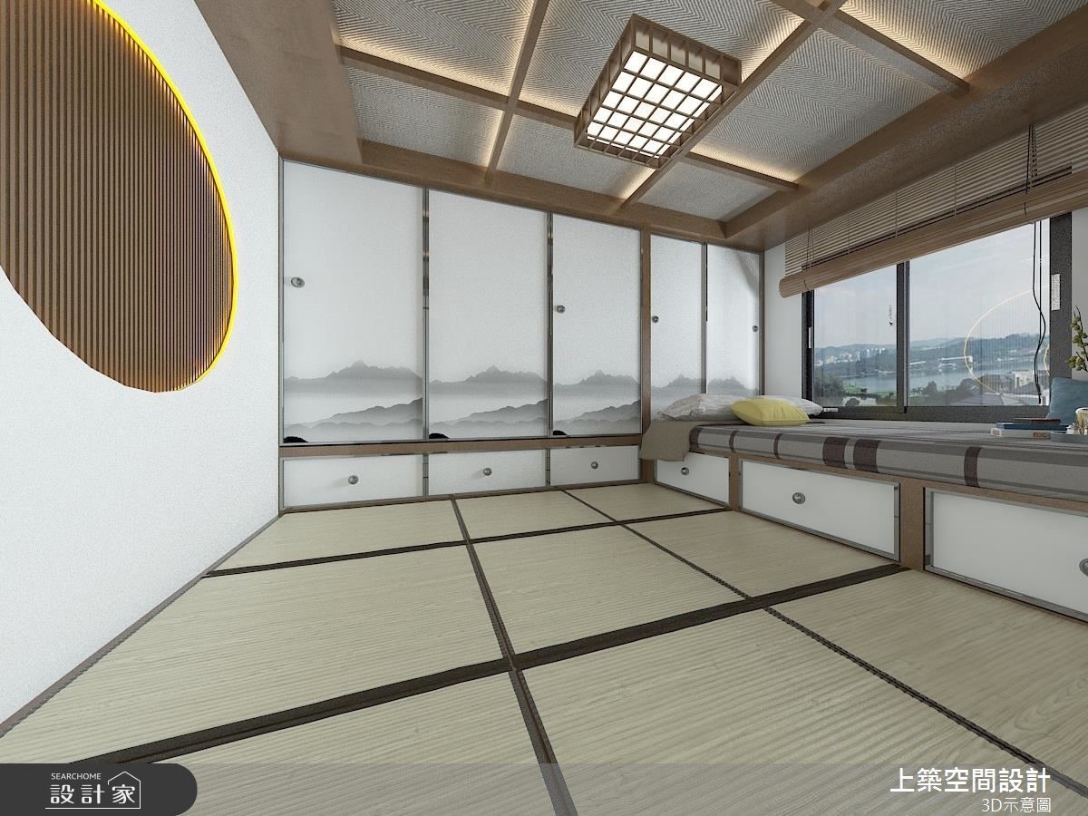 60坪新成屋(5年以下)＿混搭風和室案例圖片＿上築空間設計＿上築_09之14