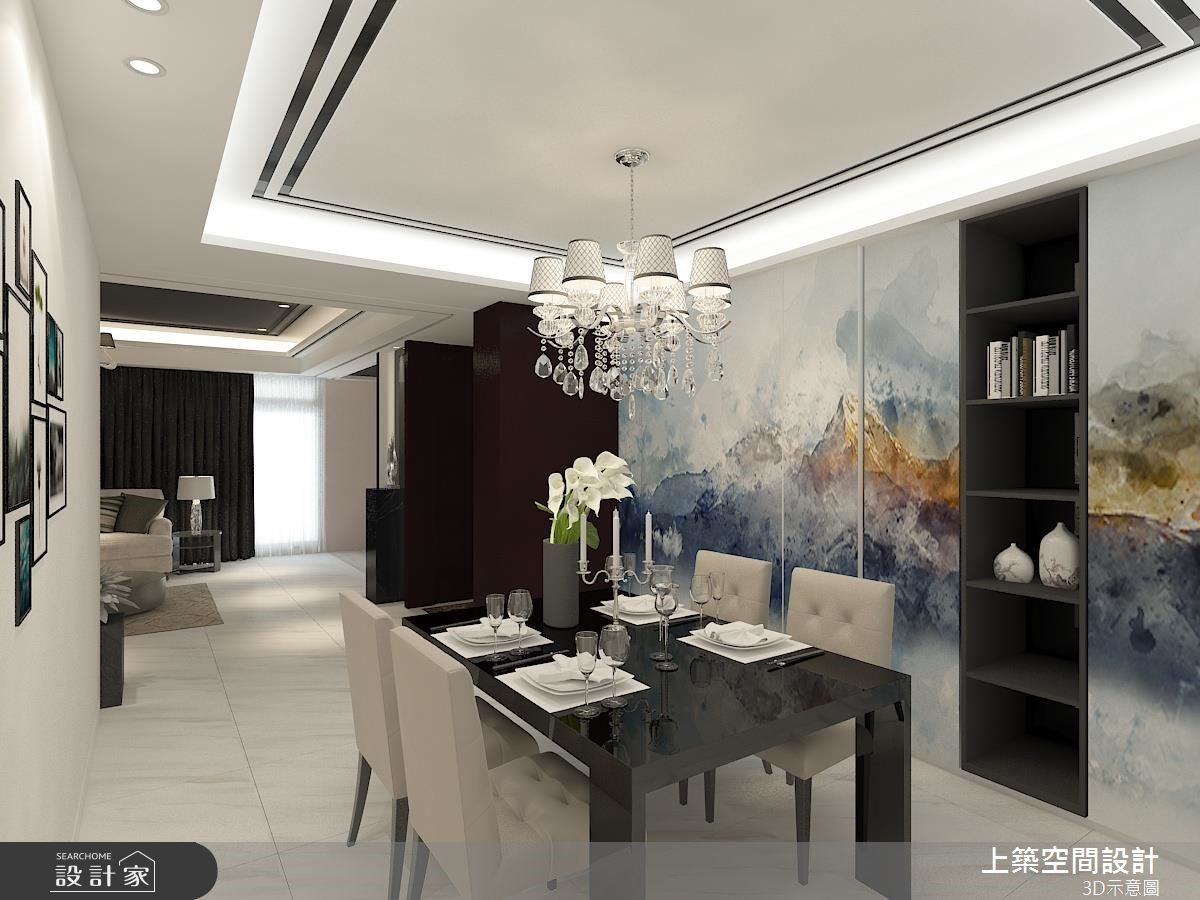 50坪新成屋(5年以下)＿現代風餐廳案例圖片＿上築空間設計＿上築_10之7