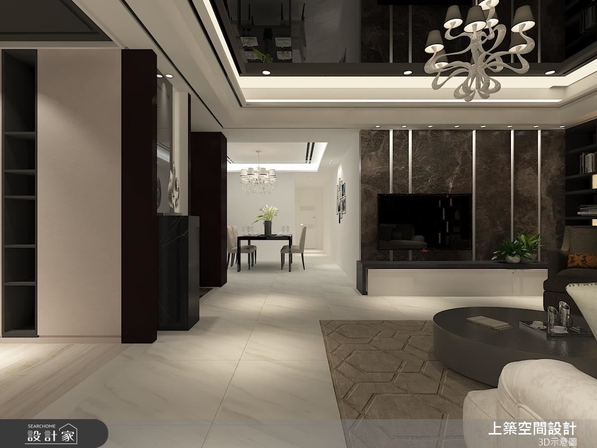 50坪新成屋(5年以下)＿現代風走廊案例圖片＿上築空間設計＿上築_10之5