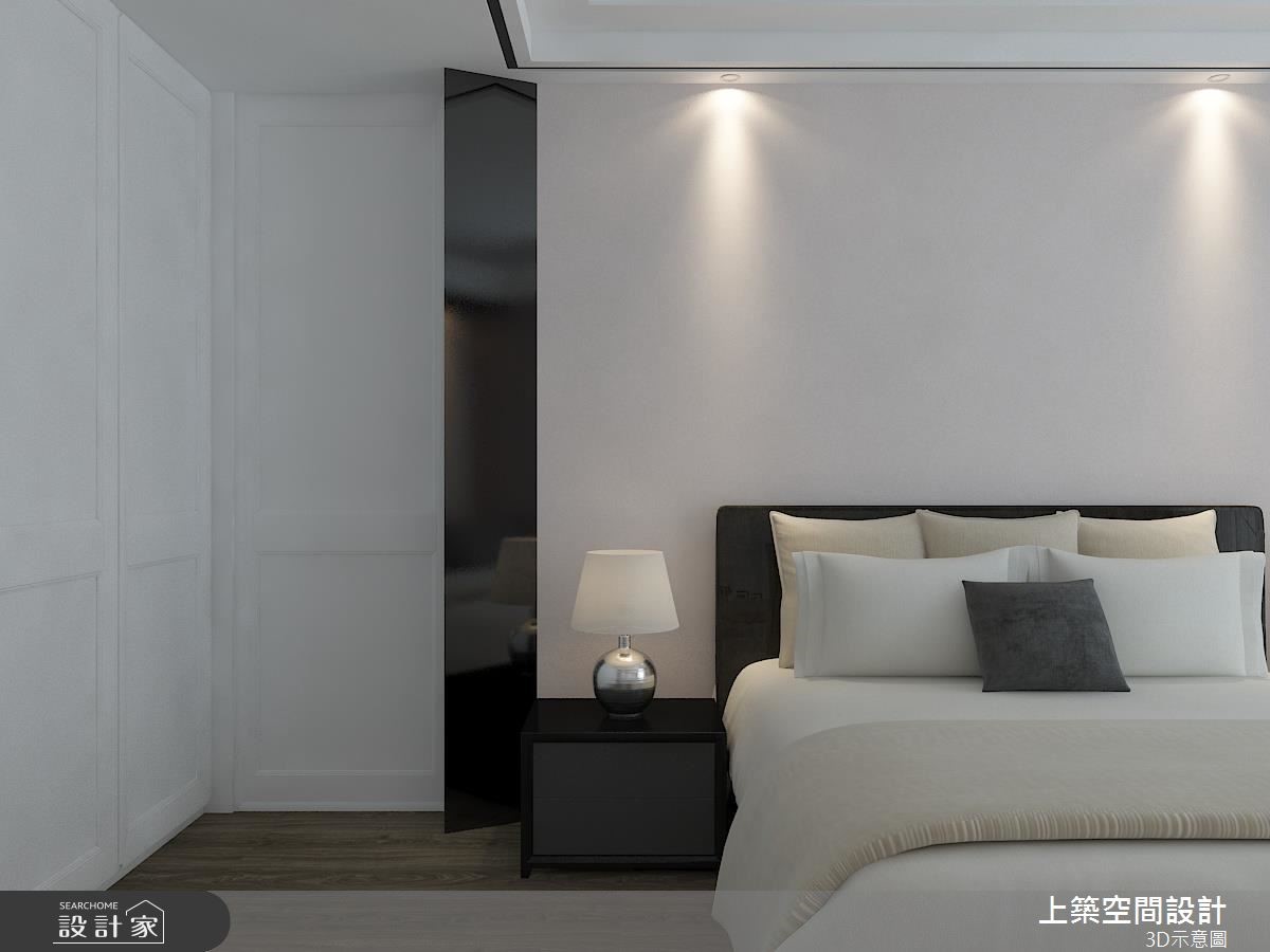 50坪新成屋(5年以下)＿現代風臥室客房案例圖片＿上築空間設計＿上築_10之12