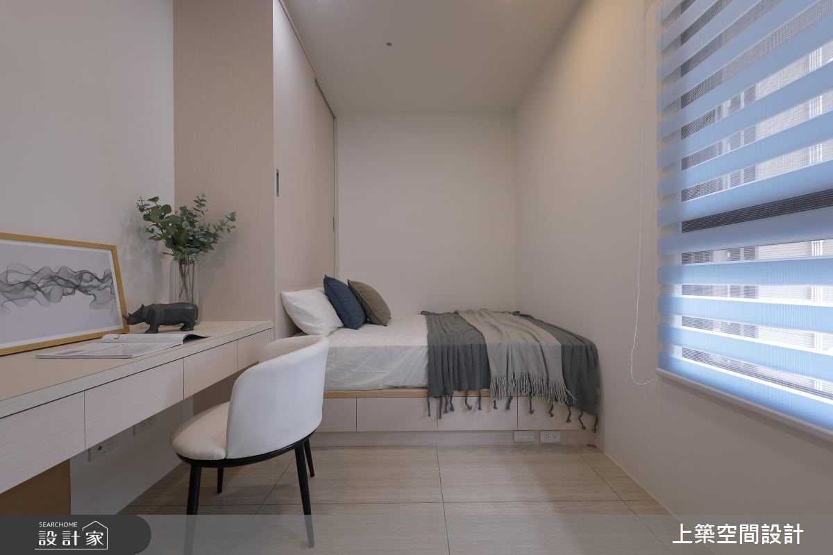 28坪新成屋(5年以下)＿混搭風臥室客房案例圖片＿上築空間設計＿上築_11之8