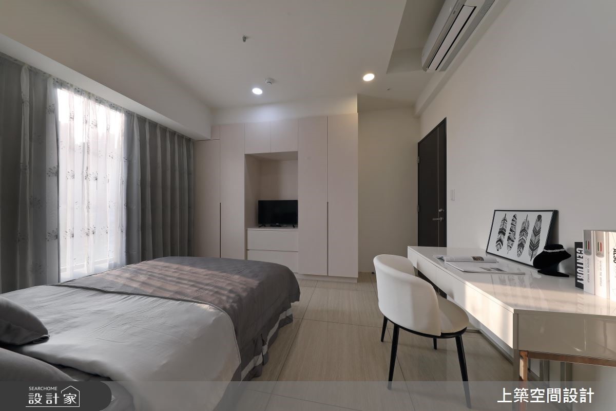28坪新成屋(5年以下)＿混搭風臥室客房案例圖片＿上築空間設計＿上築_11之9