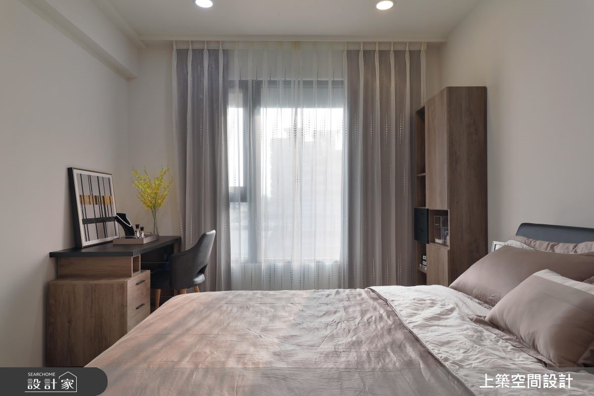 28坪新成屋(5年以下)＿混搭風臥室客房案例圖片＿上築空間設計＿上築_11之12