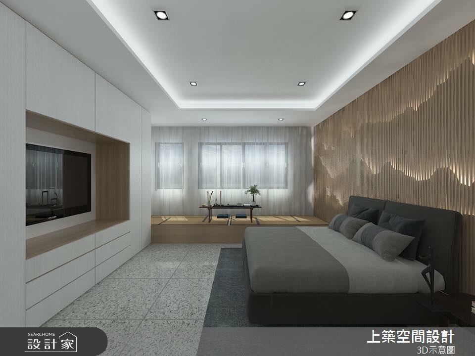 40坪新成屋(5年以下)＿現代風臥室客房案例圖片＿上築空間設計＿上築_12之4