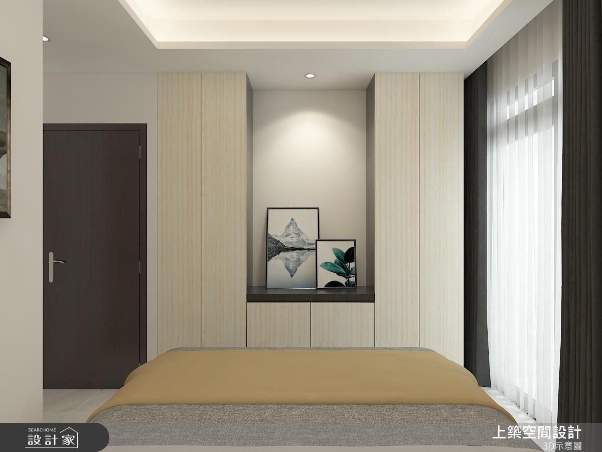 25坪中古屋(5~15年)＿混搭風臥室客房案例圖片＿上築空間設計＿上築_15之6