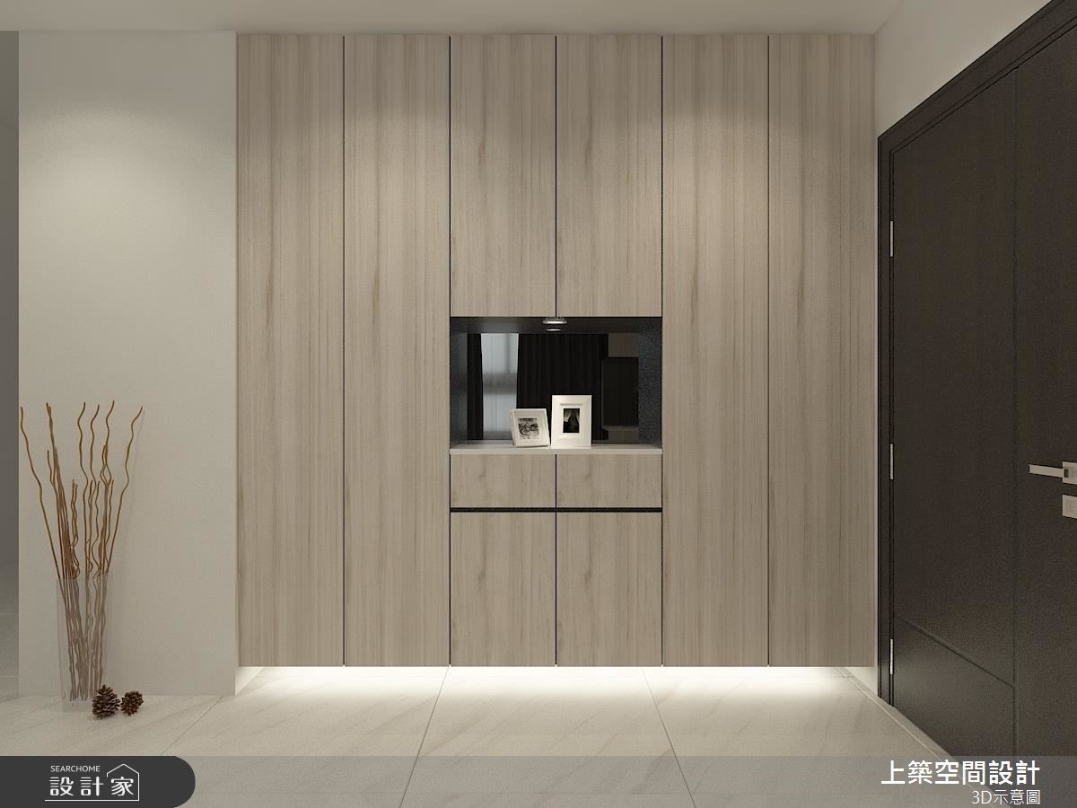 25坪中古屋(5~15年)＿混搭風玄關案例圖片＿上築空間設計＿上築_15之2