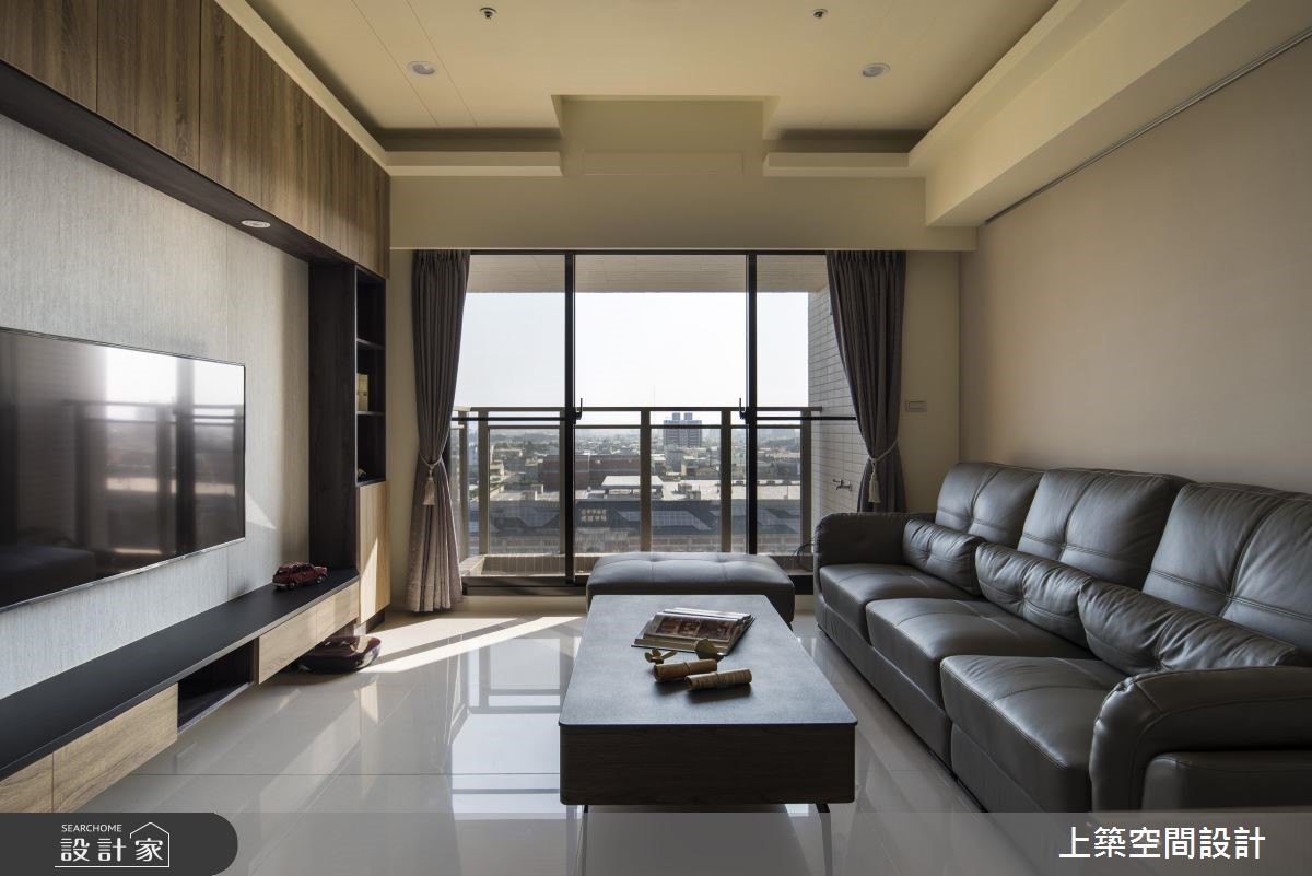 23坪新成屋(5年以下)＿混搭風客廳案例圖片＿上築空間設計＿上築_17之5