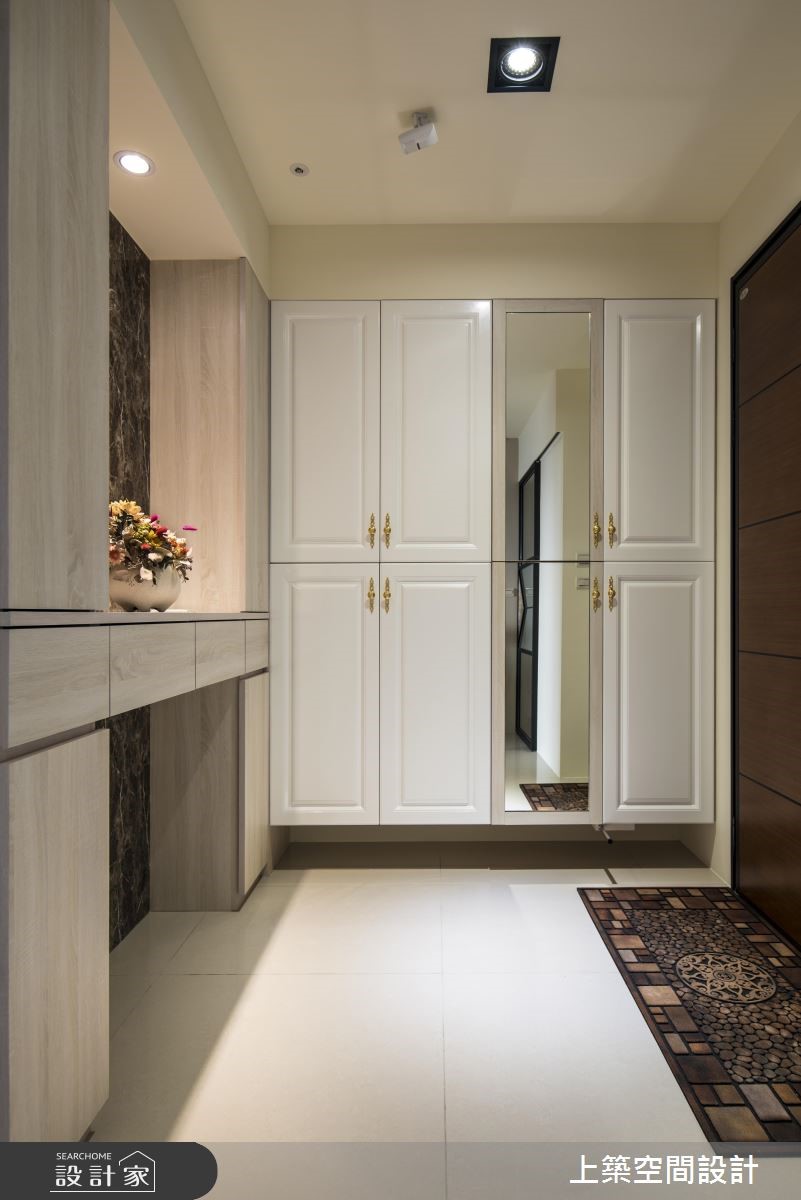 23坪新成屋(5年以下)＿混搭風玄關案例圖片＿上築空間設計＿上築_17之3
