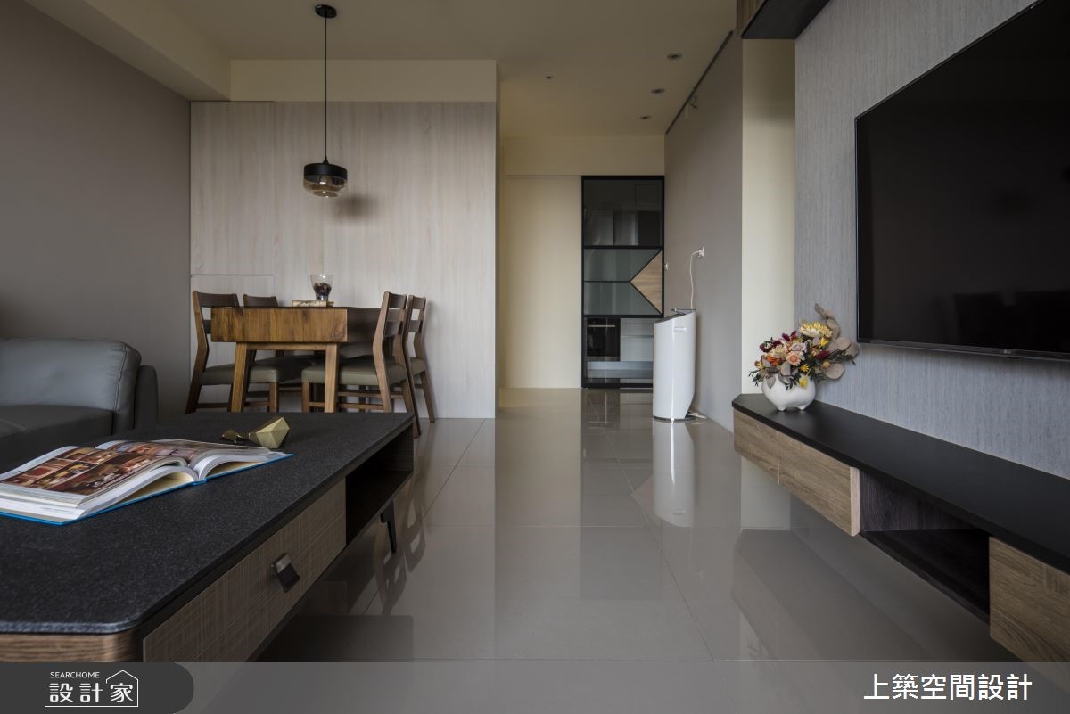 23坪新成屋(5年以下)＿混搭風客廳餐廳案例圖片＿上築空間設計＿上築_17之8