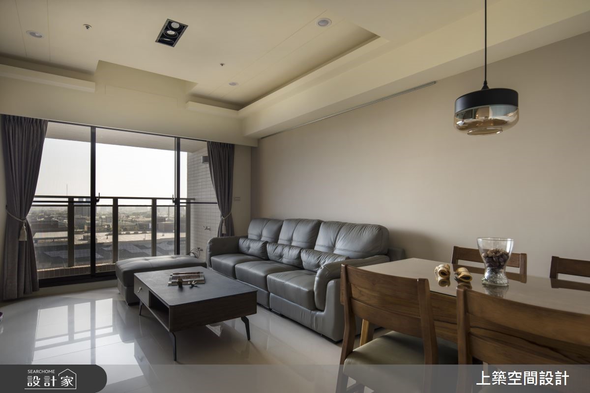 23坪新成屋(5年以下)＿混搭風客廳餐廳案例圖片＿上築空間設計＿上築_17之10