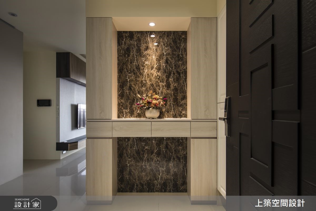 23坪新成屋(5年以下)＿混搭風玄關案例圖片＿上築空間設計＿上築_17之1