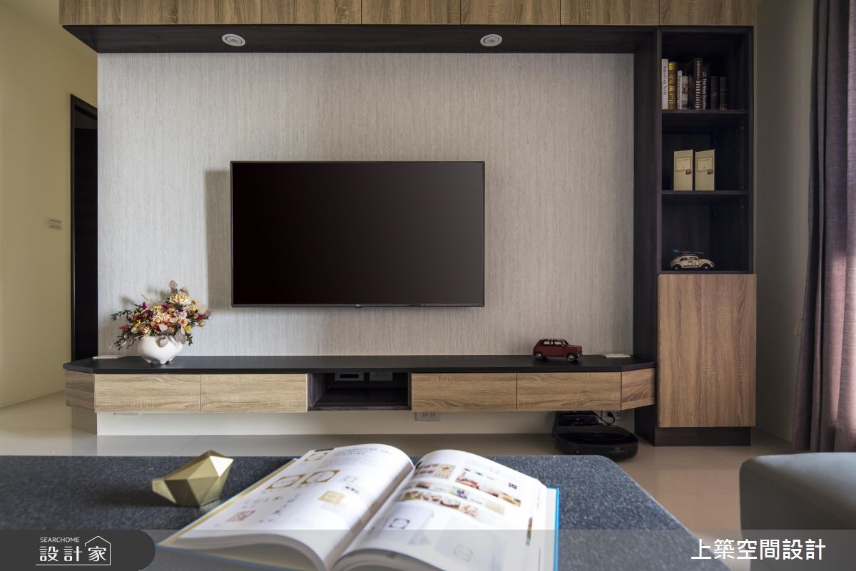 23坪新成屋(5年以下)＿混搭風客廳案例圖片＿上築空間設計＿上築_17之7