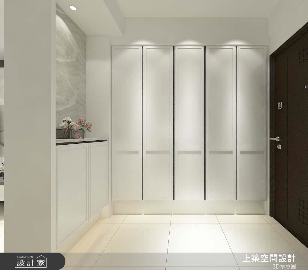 25坪中古屋(5~15年)＿混搭風玄關案例圖片＿上築空間設計＿上築_18之1