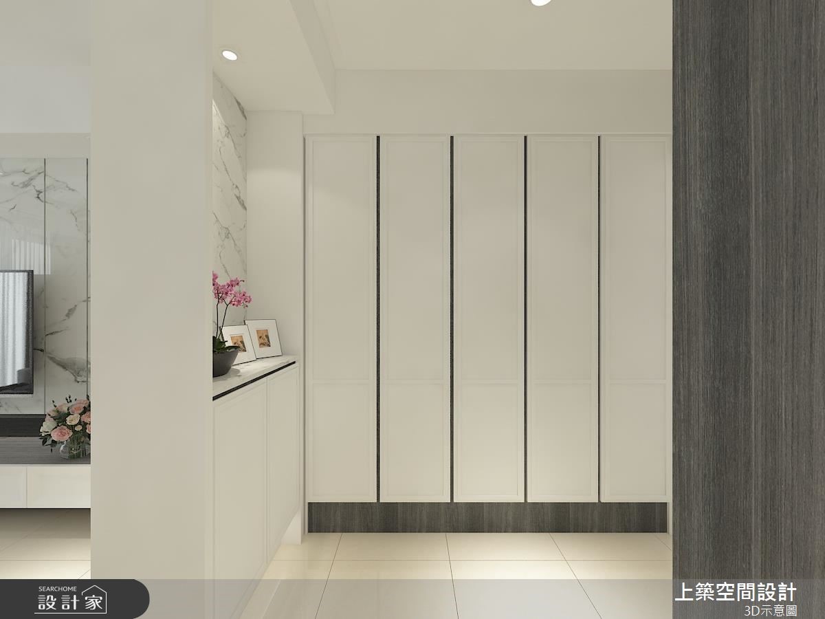 25坪中古屋(5~15年)＿混搭風玄關案例圖片＿上築空間設計＿上築_18之2