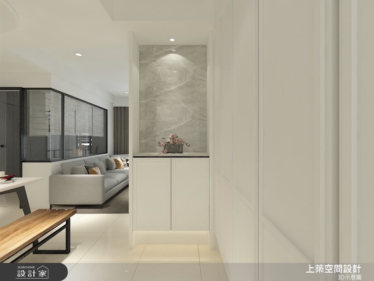 25坪中古屋(5~15年)＿混搭風玄關案例圖片＿上築空間設計＿上築_18之3