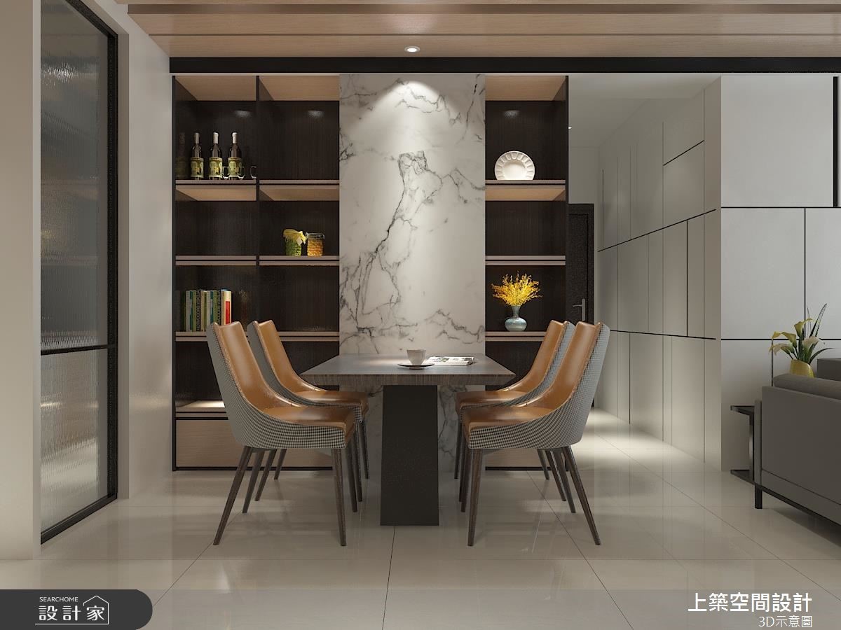 22坪預售屋＿北歐風餐廳案例圖片＿上築空間設計＿上築_19之5