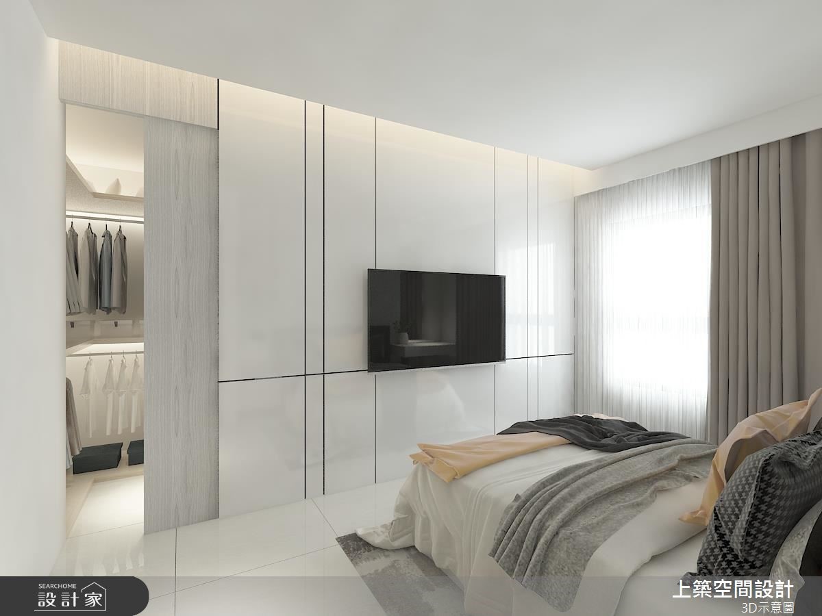 22坪預售屋＿北歐風臥室案例圖片＿上築空間設計＿上築_19之7
