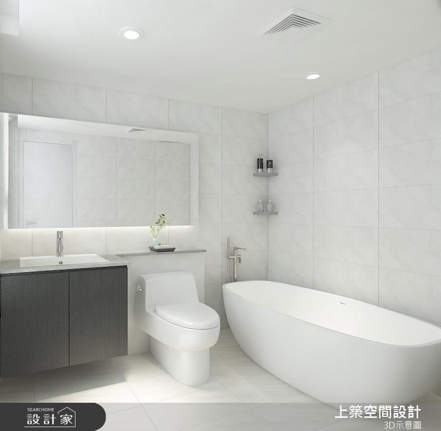 28坪預售屋＿現代風浴室案例圖片＿上築空間設計＿上築_20之14