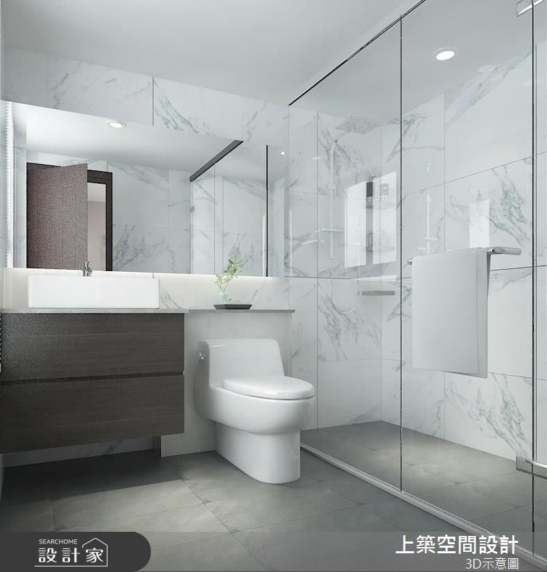 28坪預售屋＿現代風浴室案例圖片＿上築空間設計＿上築_20之15