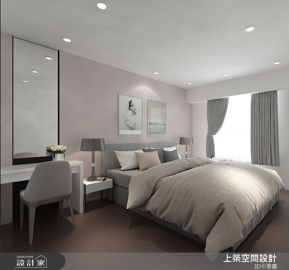 28坪預售屋＿現代風臥室客房案例圖片＿上築空間設計＿上築_20之11