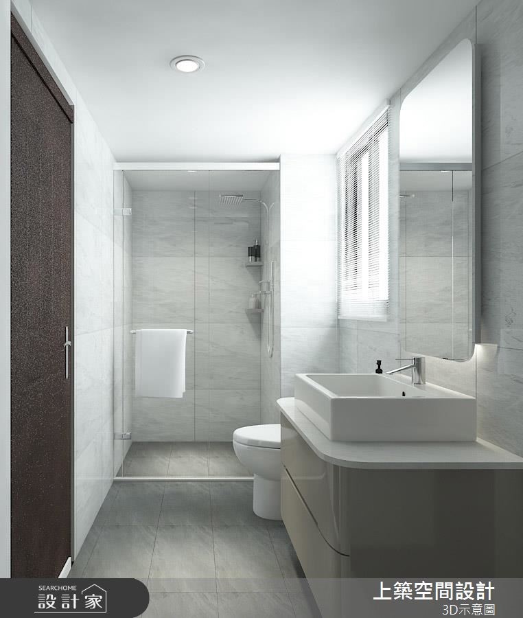 28坪預售屋＿現代風浴室案例圖片＿上築空間設計＿上築_20之9