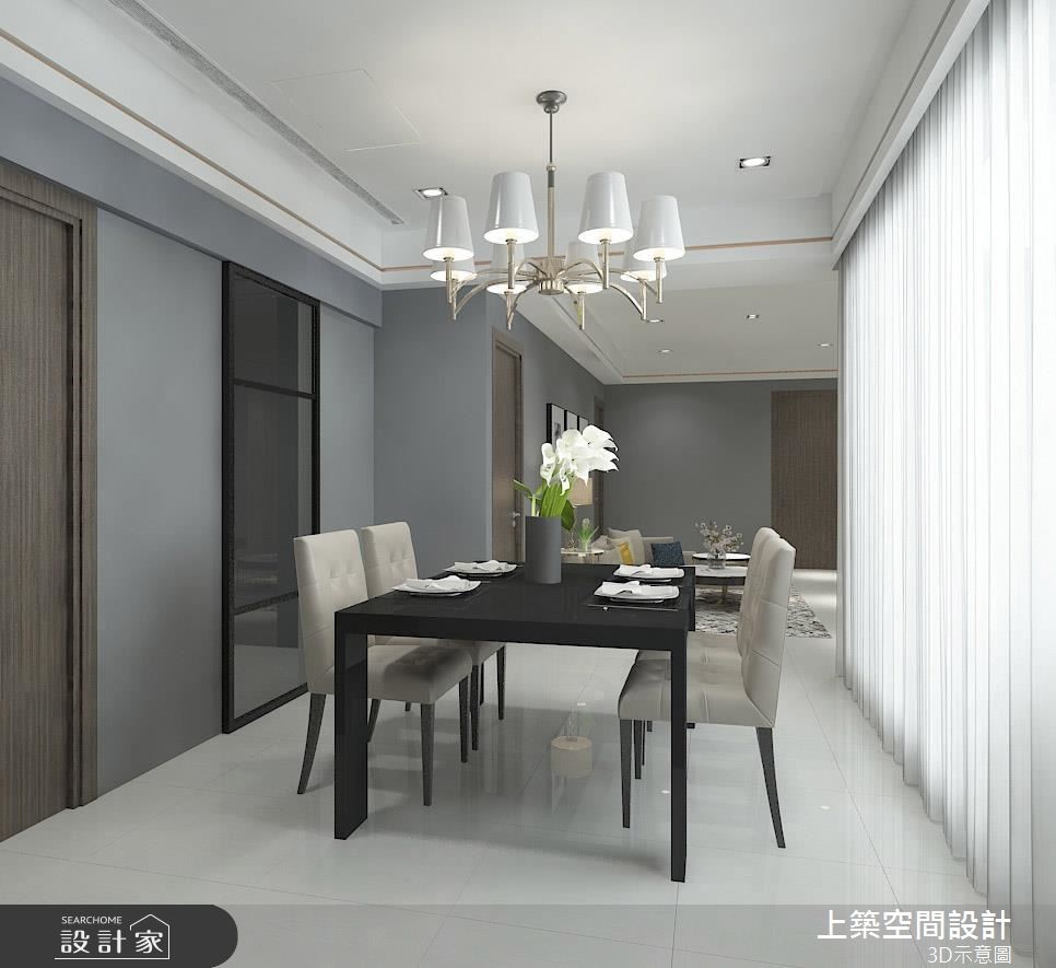 25坪預售屋＿現代風餐廳案例圖片＿上築空間設計＿上築_22之6