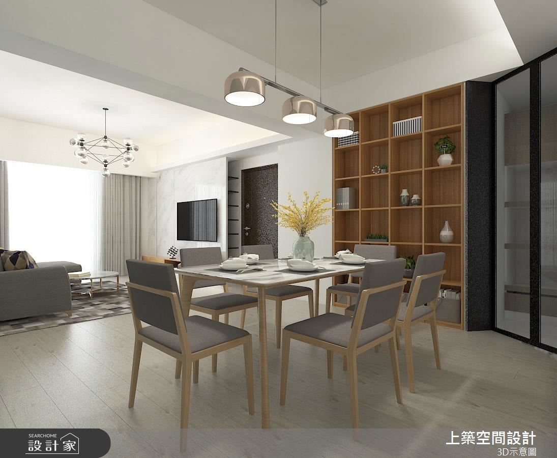 22坪老屋(16~30年)＿北歐風餐廳案例圖片＿上築空間設計＿上築_23之6