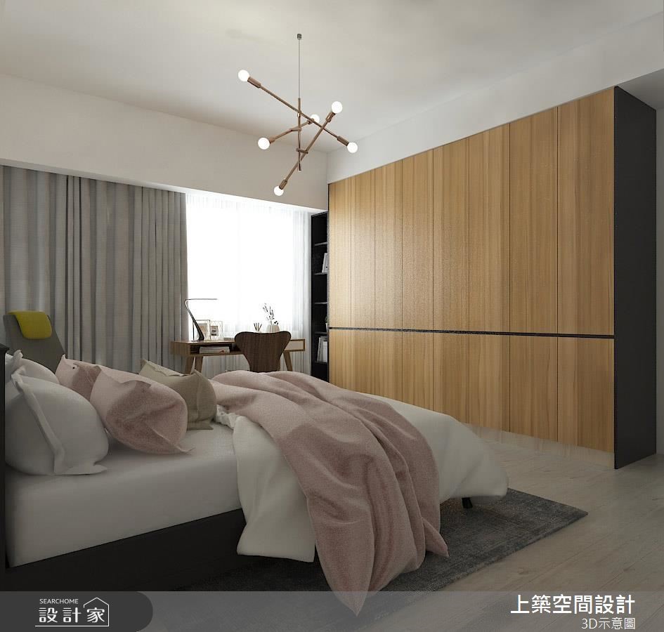 22坪老屋(16~30年)＿北歐風臥室案例圖片＿上築空間設計＿上築_23之8