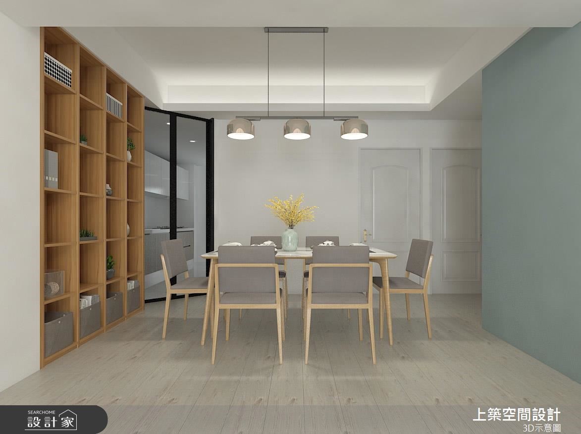 22坪老屋(16~30年)＿北歐風餐廳案例圖片＿上築空間設計＿上築_23之4