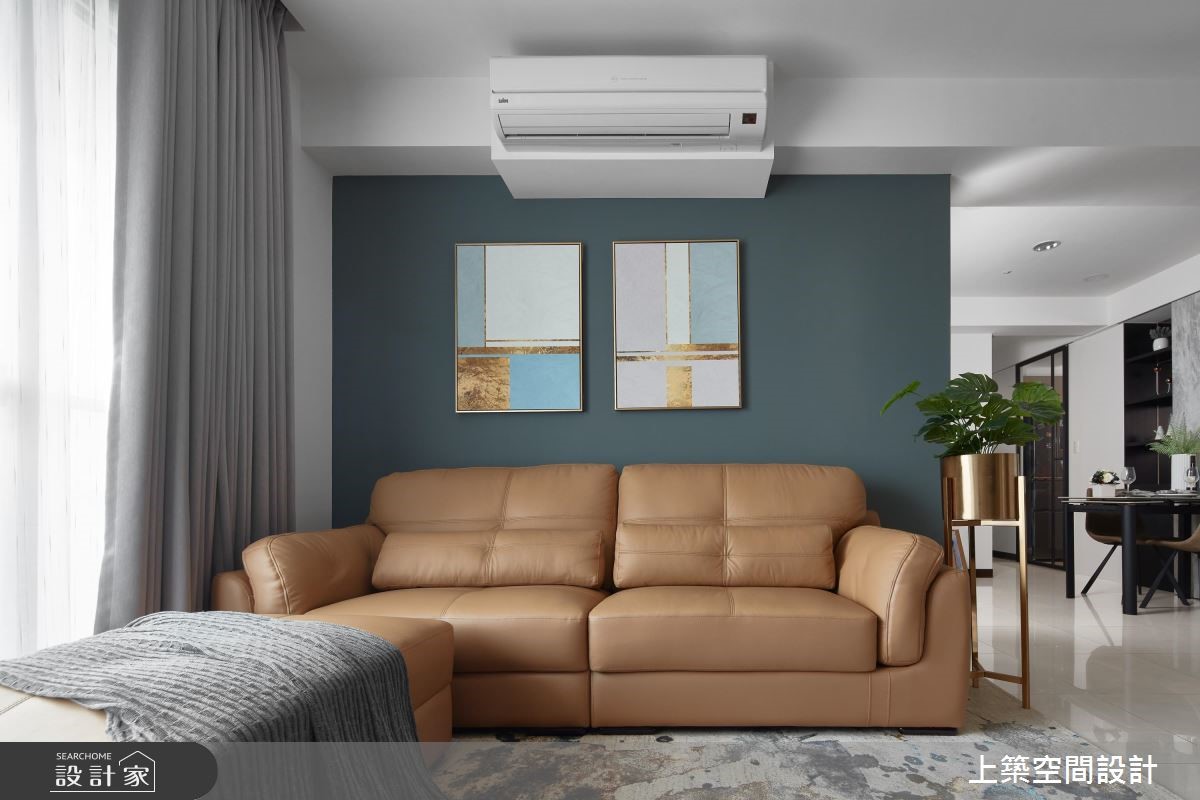 28坪中古屋(5~15年)＿現代風客廳案例圖片＿上築空間設計＿上築_24之7