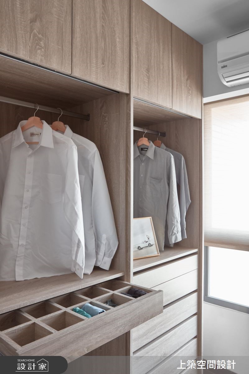 28坪中古屋(5~15年)＿現代風更衣間案例圖片＿上築空間設計＿上築_24之17