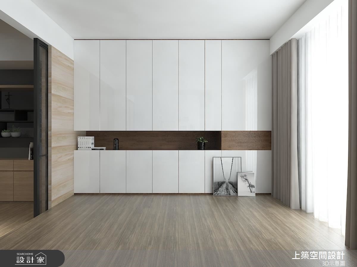 35坪＿現代風客廳案例圖片＿上築空間設計＿上築_25之1