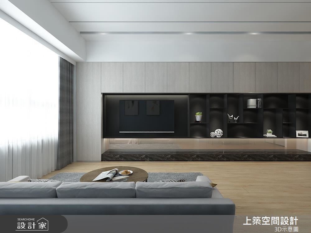 25坪＿北歐風客廳案例圖片＿上築空間設計＿上築_26之2