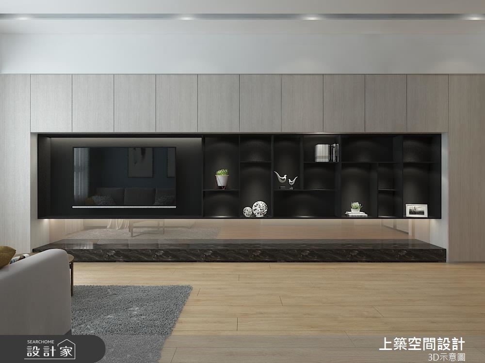 25坪＿北歐風客廳案例圖片＿上築空間設計＿上築_26之1