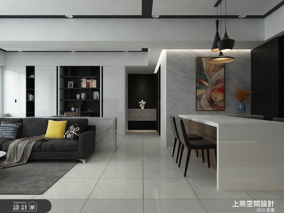 25坪＿現代風餐廳案例圖片＿上築空間設計＿上築_27之5