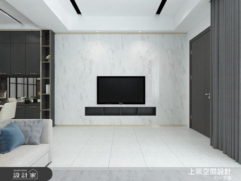 80坪預售屋＿現代風案例圖片＿上築空間設計＿上築_29之1