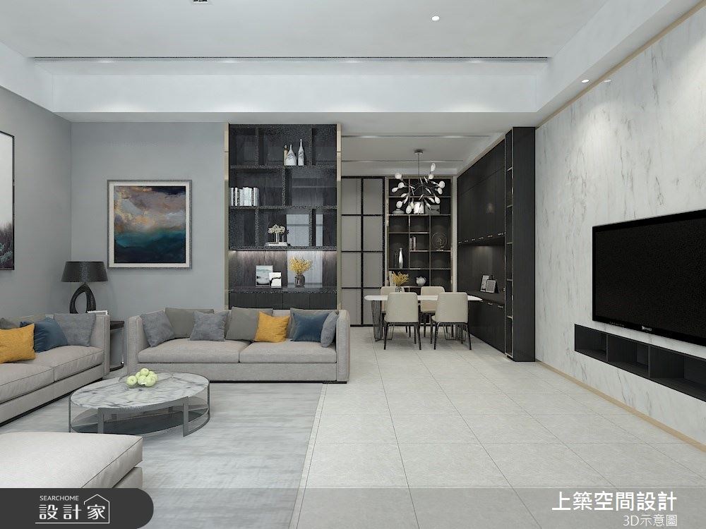 80坪預售屋＿現代風案例圖片＿上築空間設計＿上築_29之6